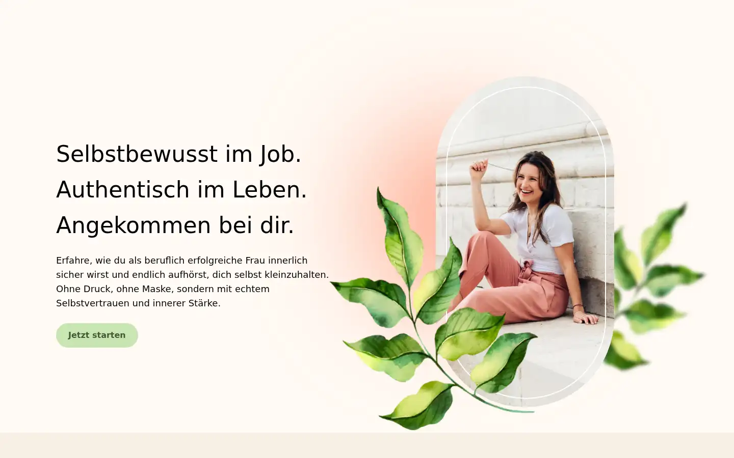 Screenshot of annkatrinmerk.com