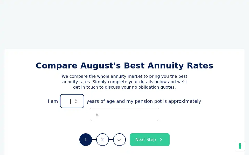 Screenshot of annuityadvicecentre.co.uk