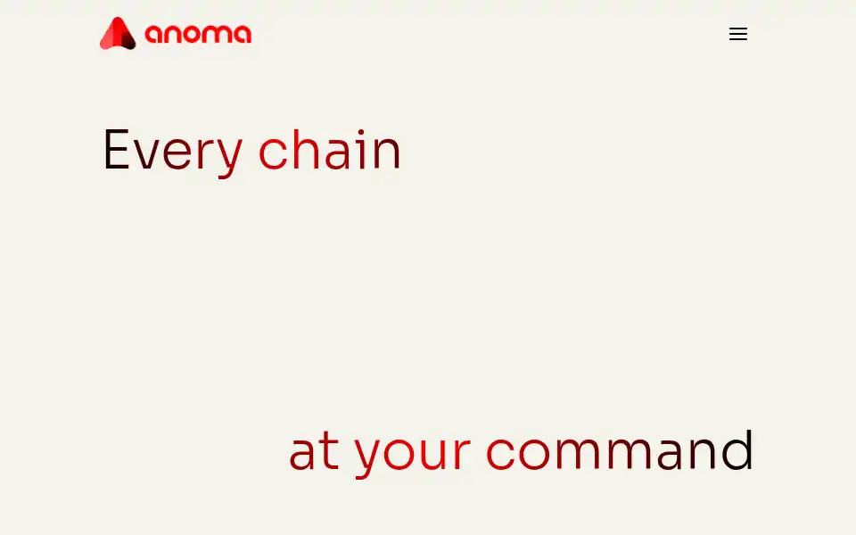 Screenshot of anoma.com