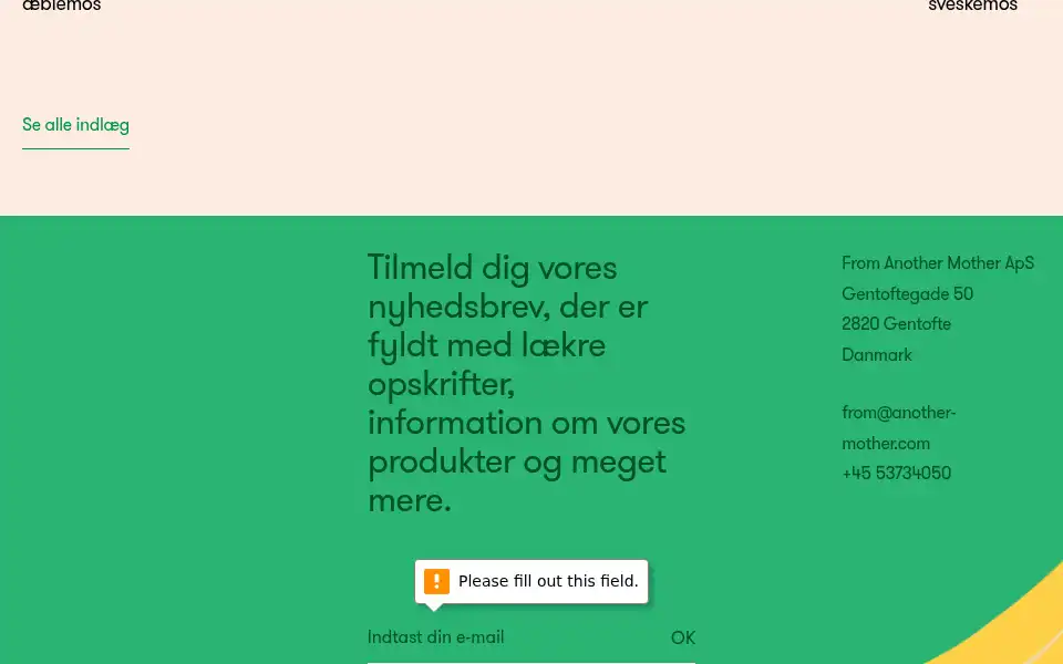Screenshot of another-mother.com