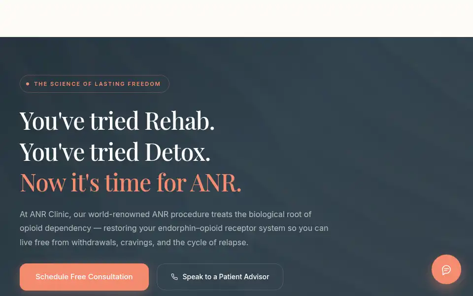 Screenshot of anrclinic.com