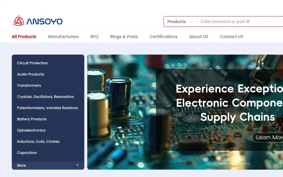 Screenshot of ansoyo.com