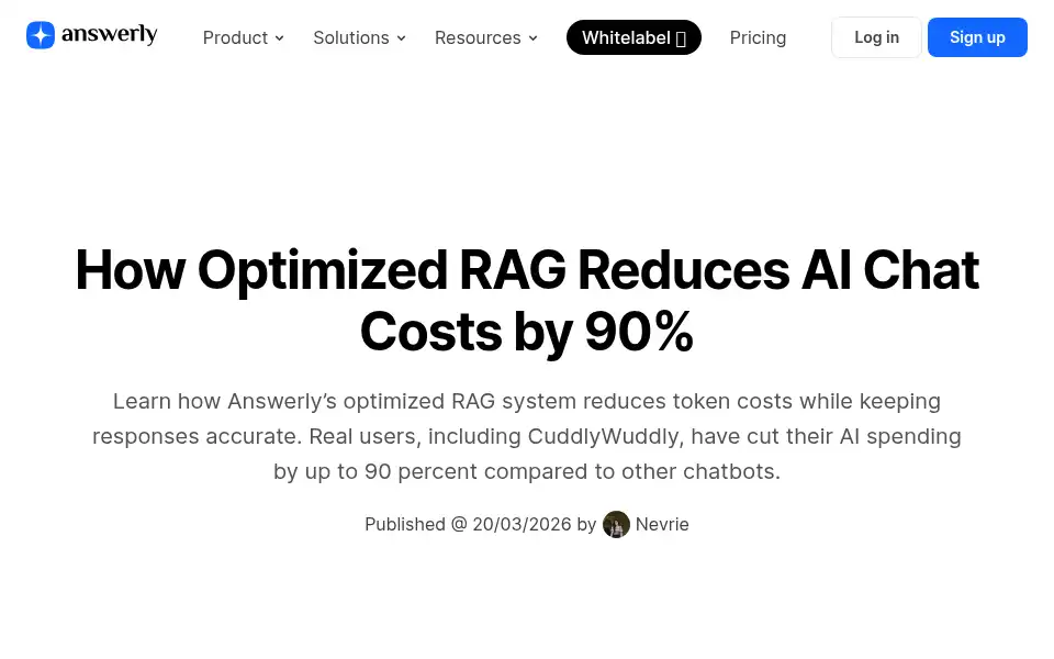 Screenshot of answerly.io
