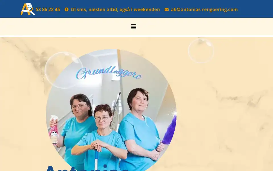 Screenshot of antonias-rengoering.com