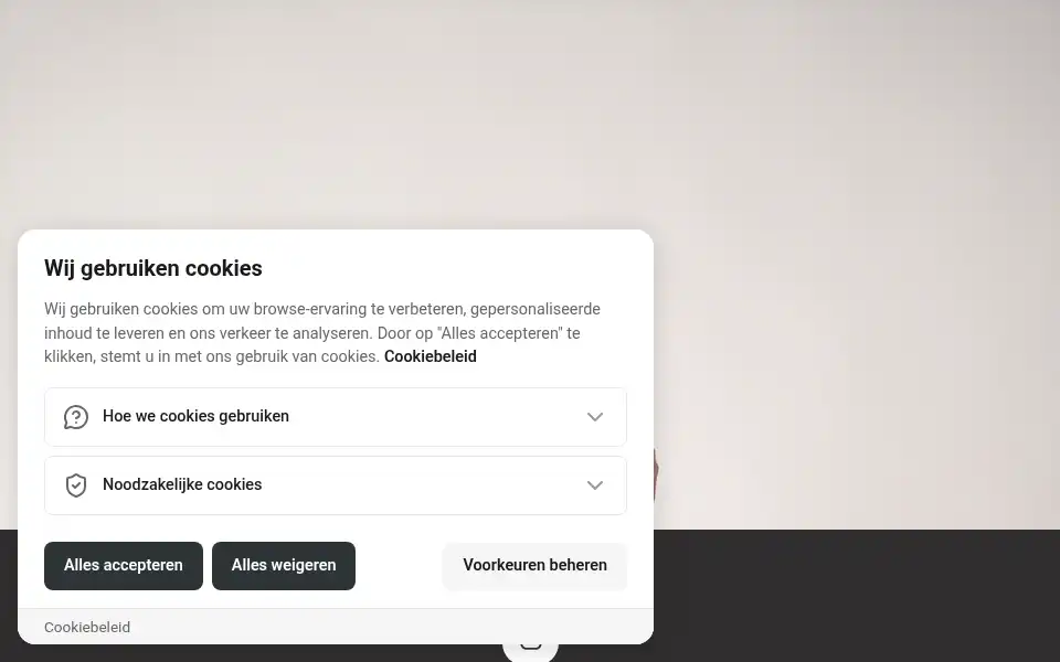 Screenshot of antonielokhorstcoaching.com