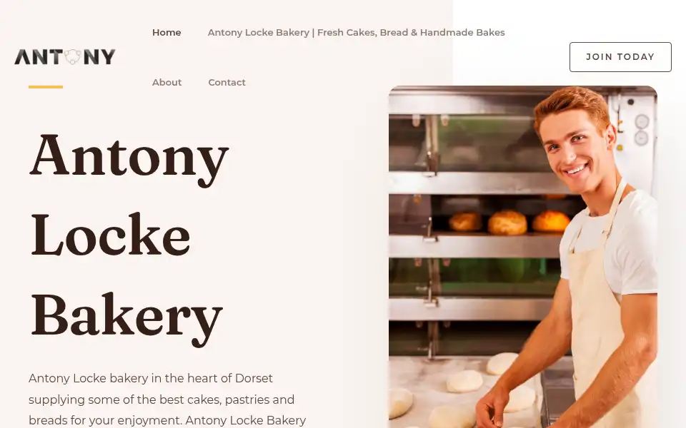 Screenshot of antony-locke.co.uk