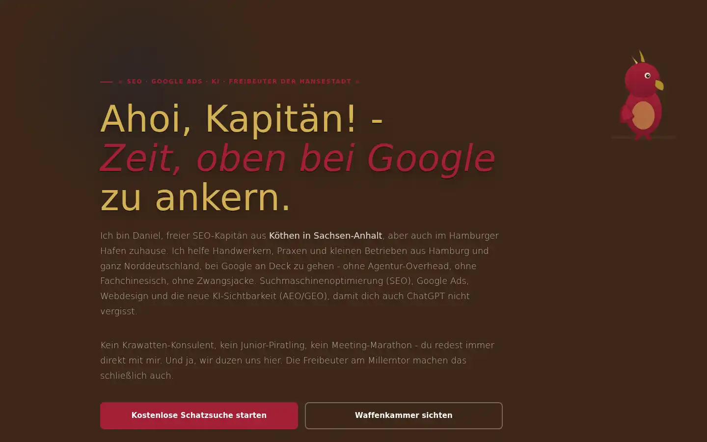 Screenshot of antriebsmarketing.de