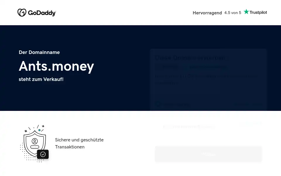 Screenshot of ants.money
