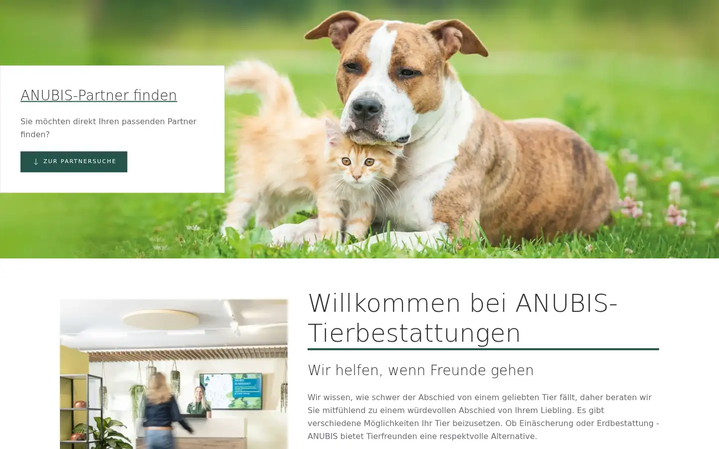 Screenshot of anubis-tierbestattungen.de