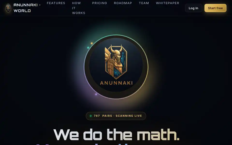 Screenshot of anunnakiworld.com