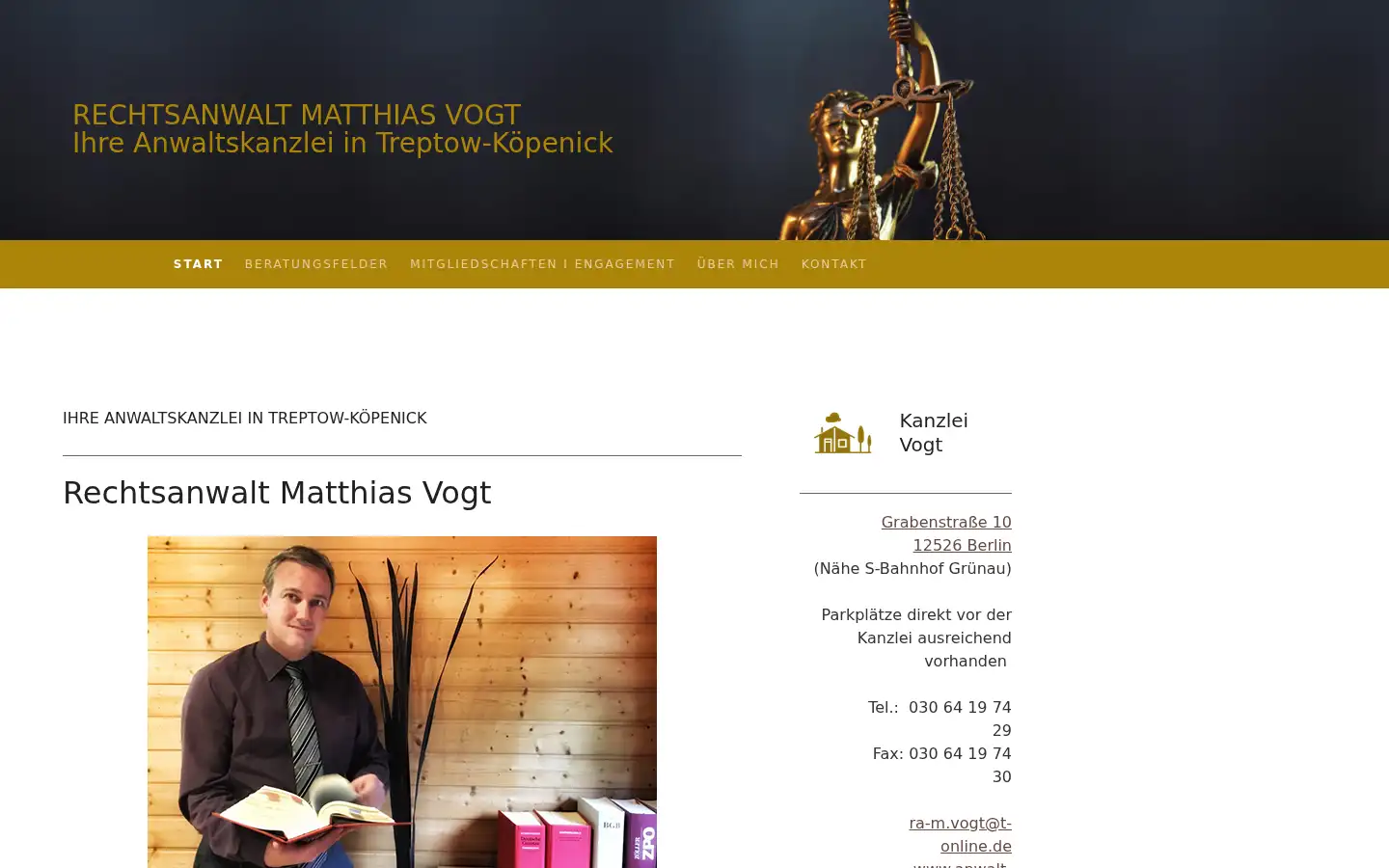 Screenshot of anwalt-vogt.info