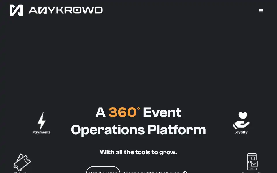 Screenshot of anykrowd.com