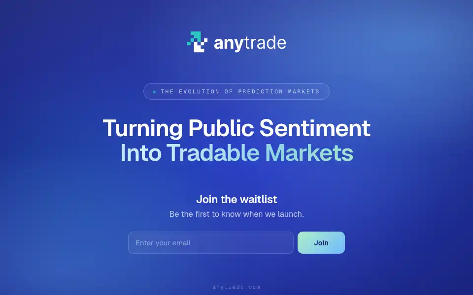 Screenshot of anytrade.com