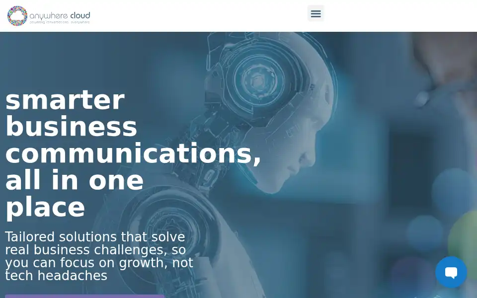 Screenshot of anywherecloud.ai