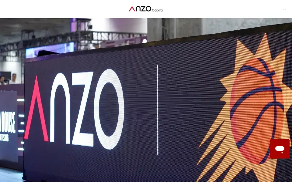 Screenshot of anzocapital.com