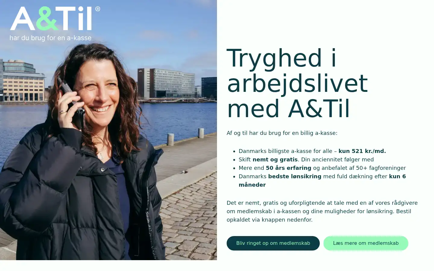Screenshot of aogtil.dk