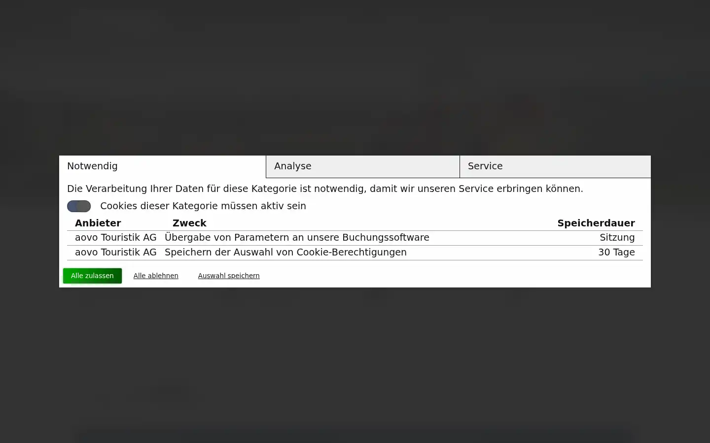 Screenshot of aovo.de