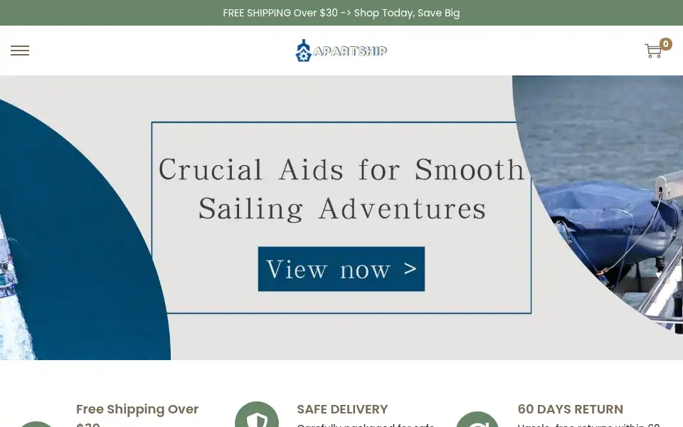 Screenshot of apartship.com