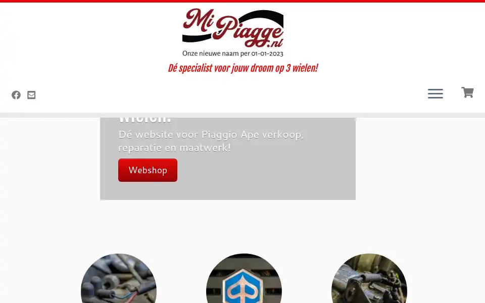 Screenshot of apecar.nl