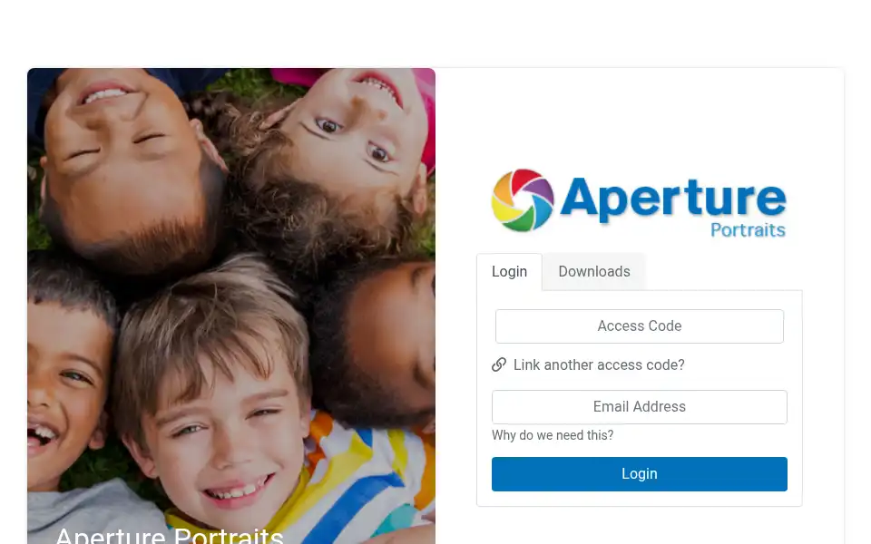 Screenshot of aperture-online.co.uk
