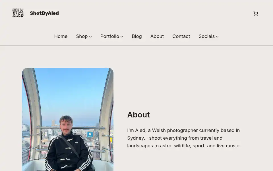 Screenshot of aperturealed.com