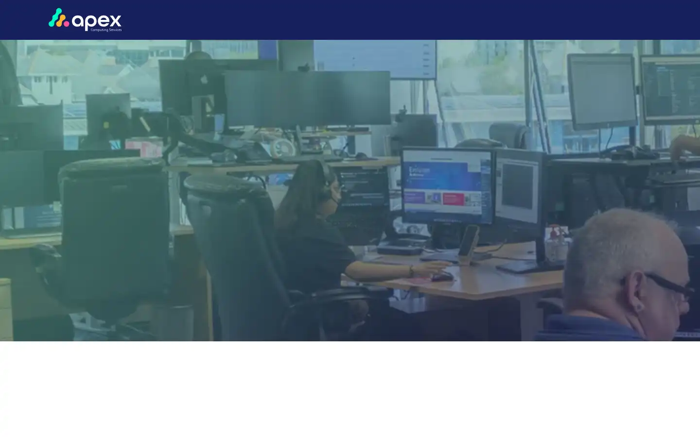 Screenshot of apexcomputing.co.uk