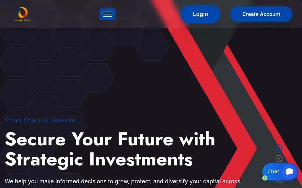 Screenshot of apexedgecapital.com