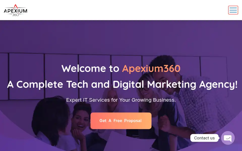 Screenshot of apexium360.com