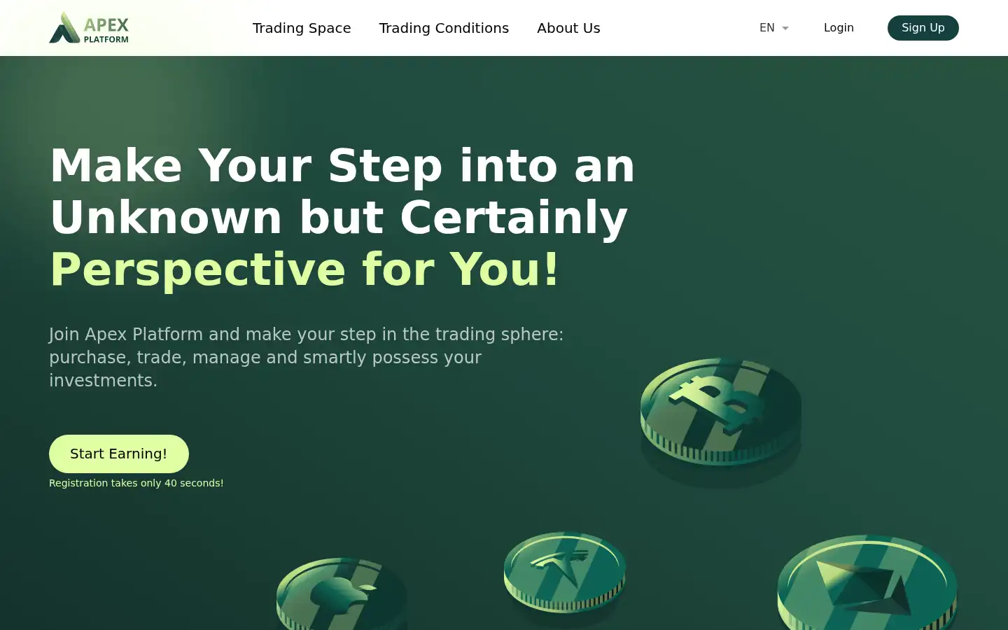 Screenshot of apexplatform.tech