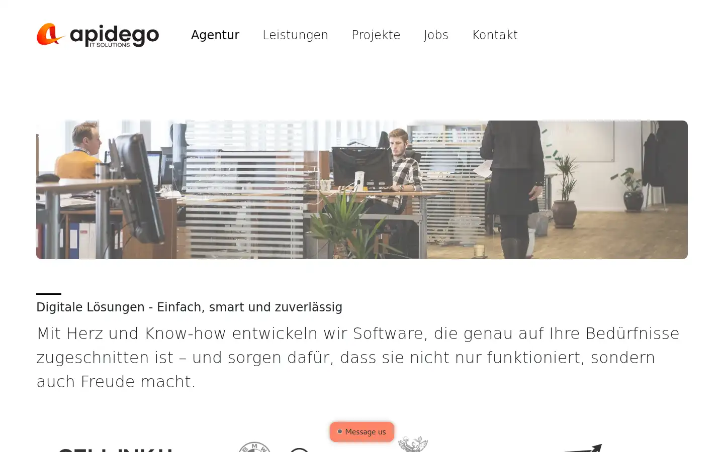 Screenshot of apidego.de
