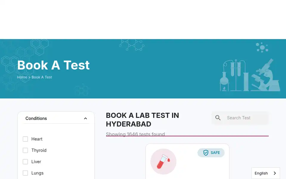 Screenshot of apollodiagnostics.in