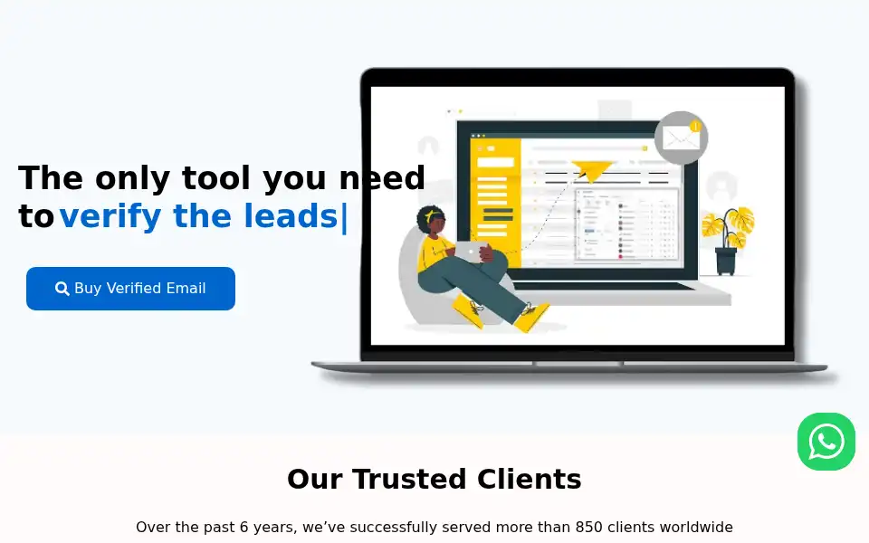 Screenshot of apolloleads.io