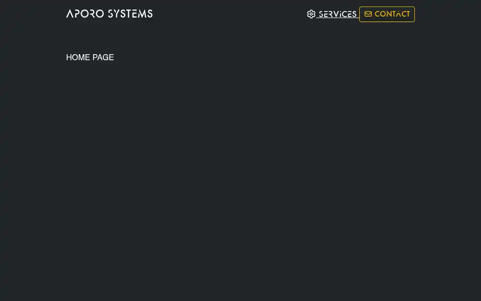 Screenshot of apollowebservices.com