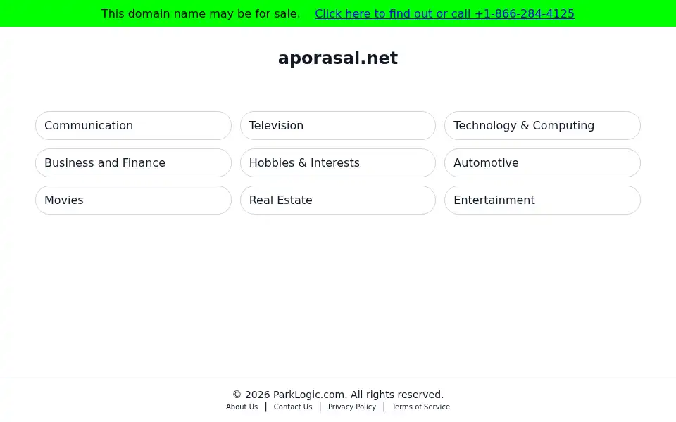 Screenshot of aporasal.net