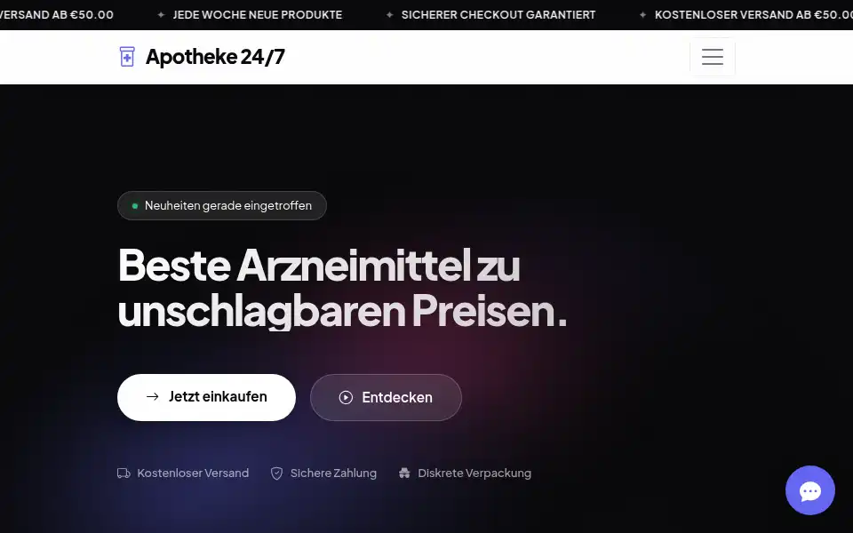 Screenshot of apotheker247.com