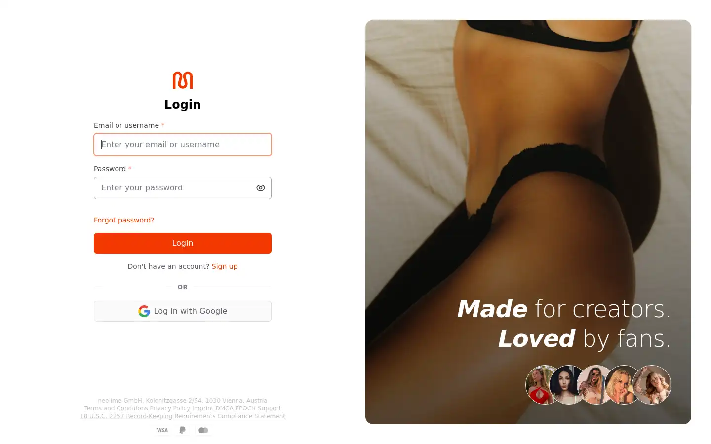 Screenshot of app.maloum.com