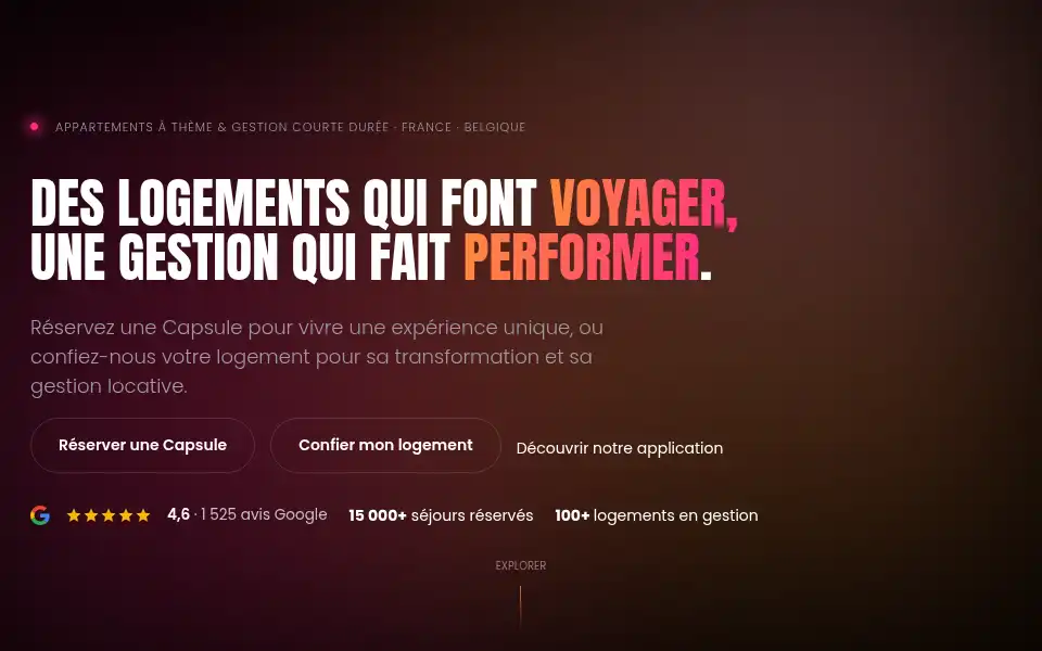 Screenshot of appartcapsule.fr