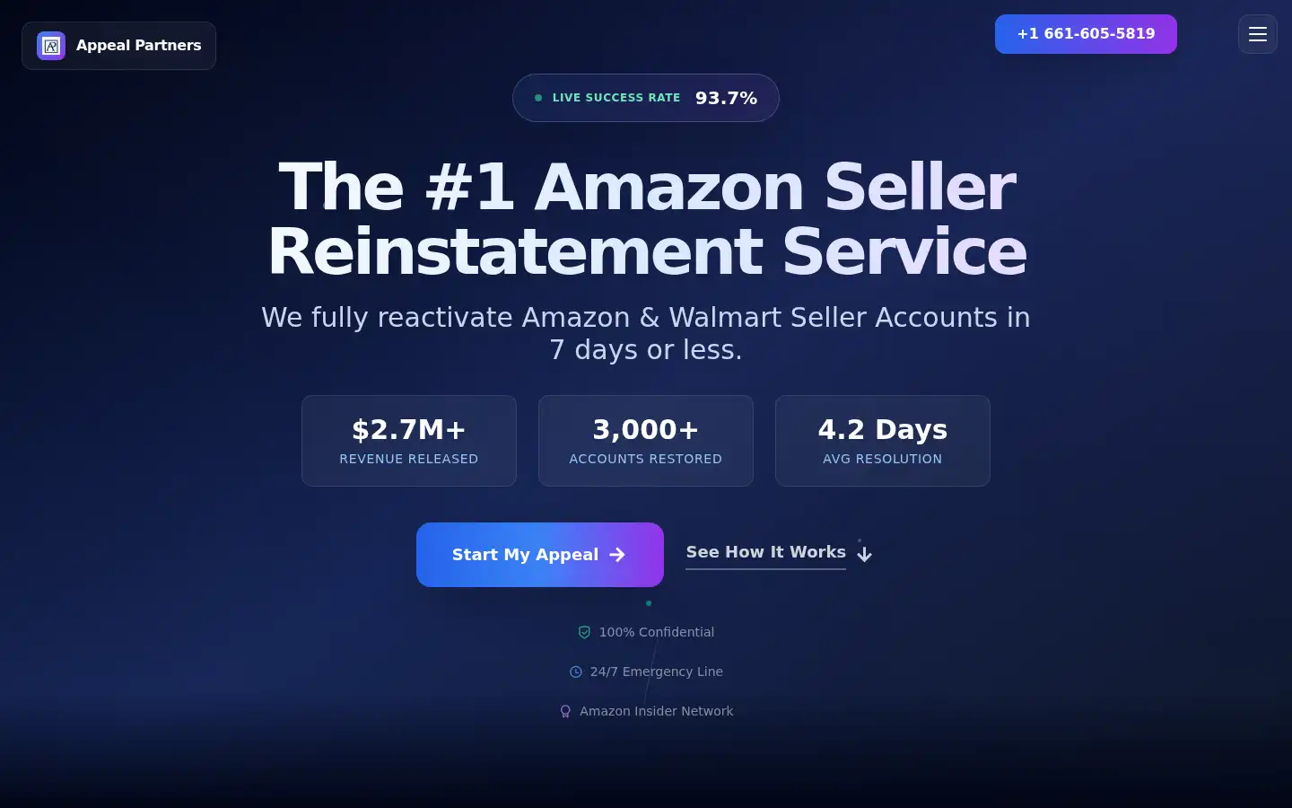 Screenshot of appealpartners.com
