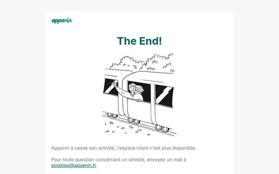 Screenshot of appenin.fr