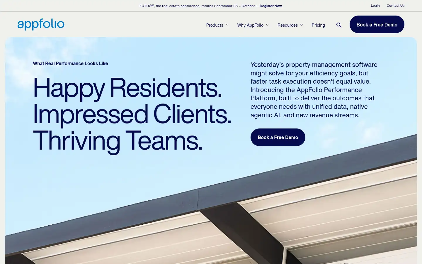 Screenshot of appfolio.com