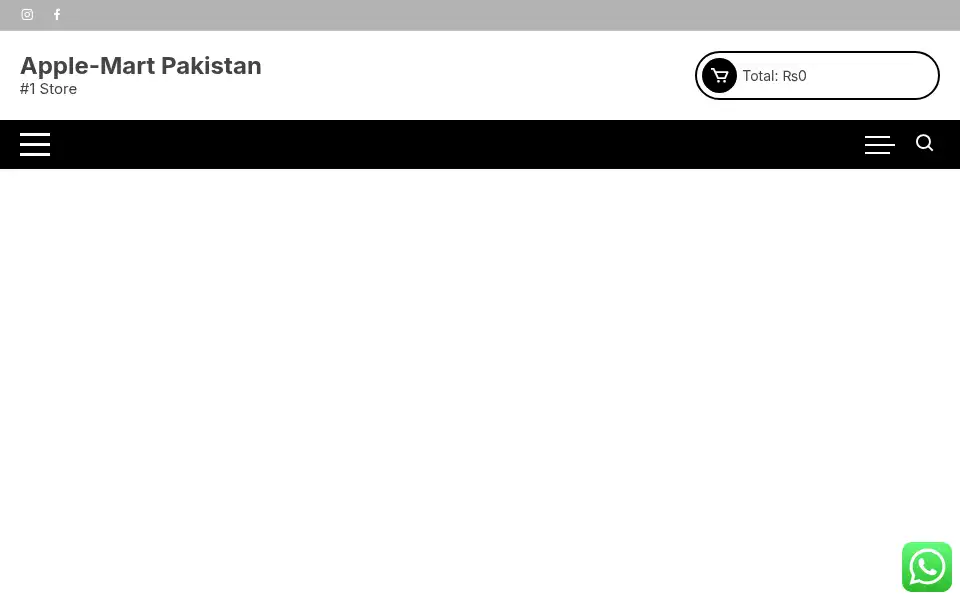 Screenshot of apple-mart.pk