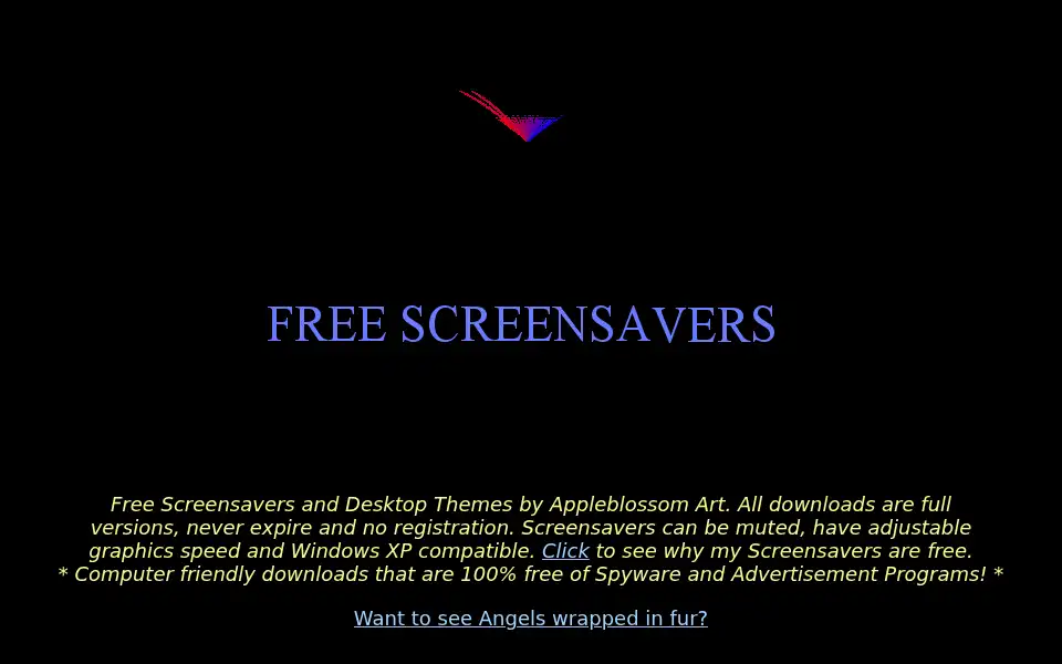 Screenshot of appleblossomart.com