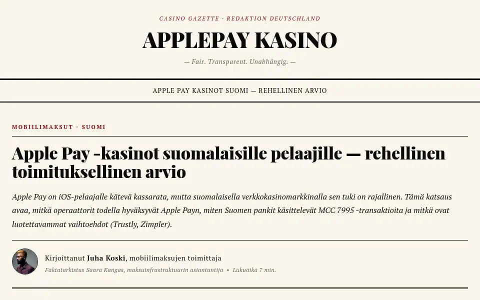 Screenshot of applepaykasino.net