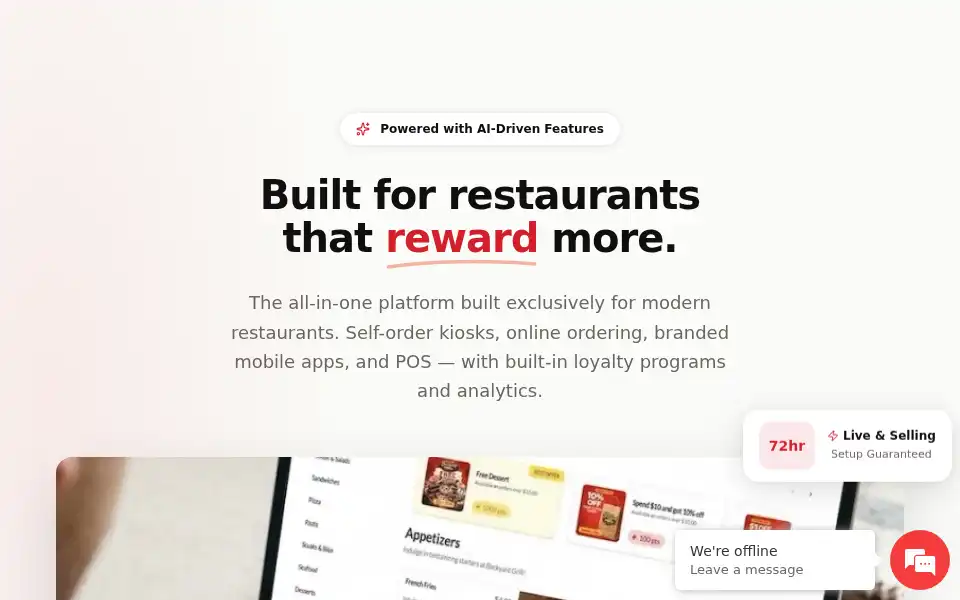 Screenshot of applova.io