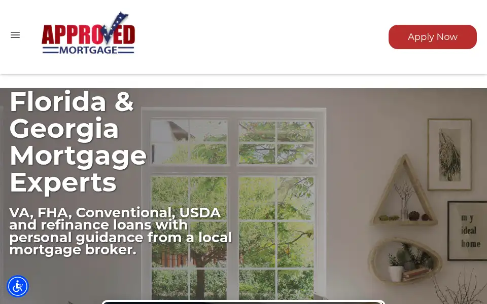 Screenshot of approvedfl.com