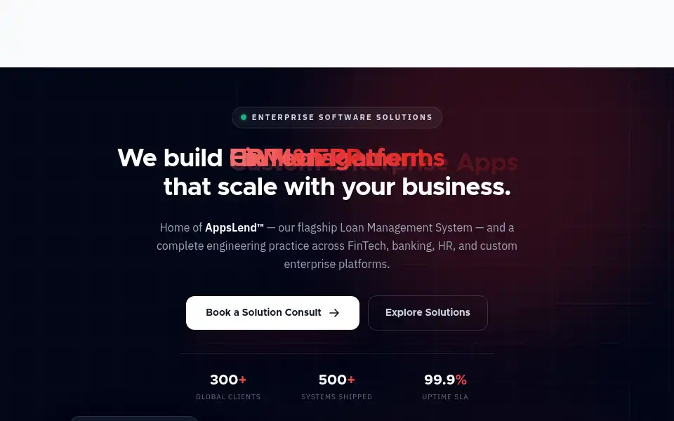 Screenshot of appsglobal.co