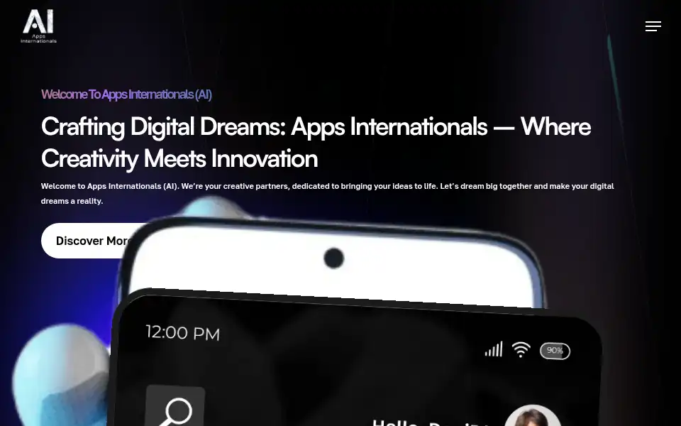 Screenshot of appsinternationals.com