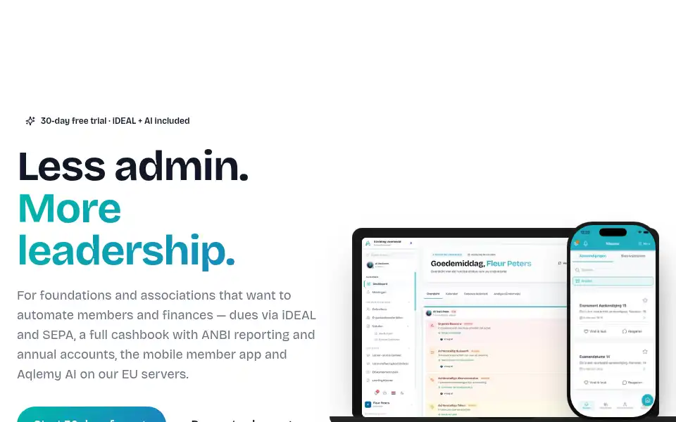 Screenshot of aqlemy.com
