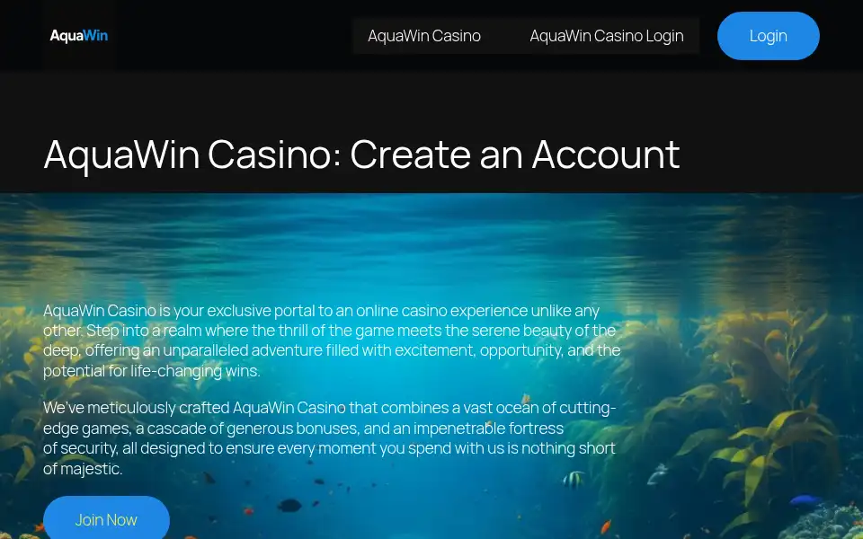 Screenshot of aqua-win-login.com