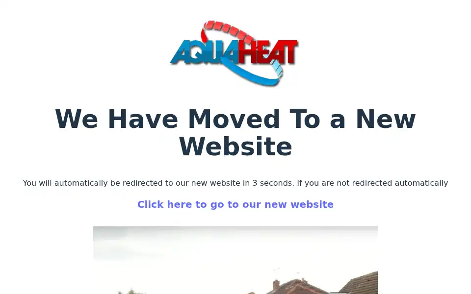 Screenshot of aquaheatplumbing.co.uk